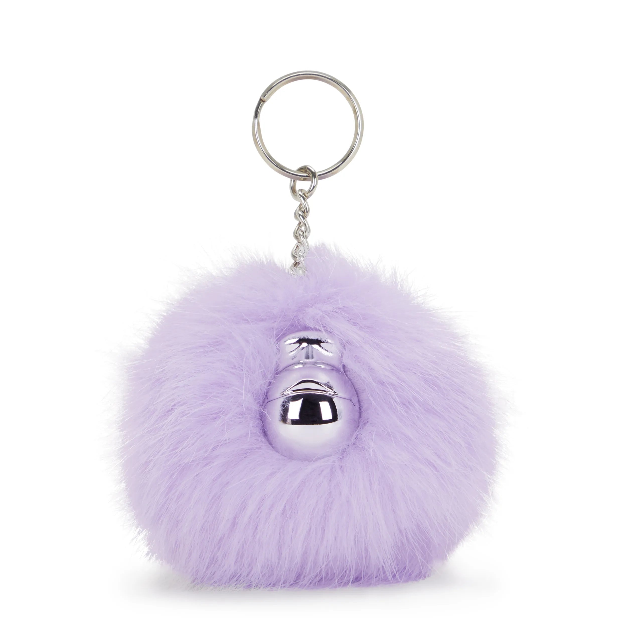 Pompom Monkey Keychain