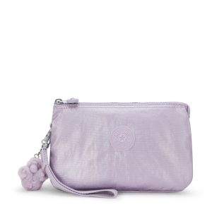 Creativity Extra Large Metallic Wristlet