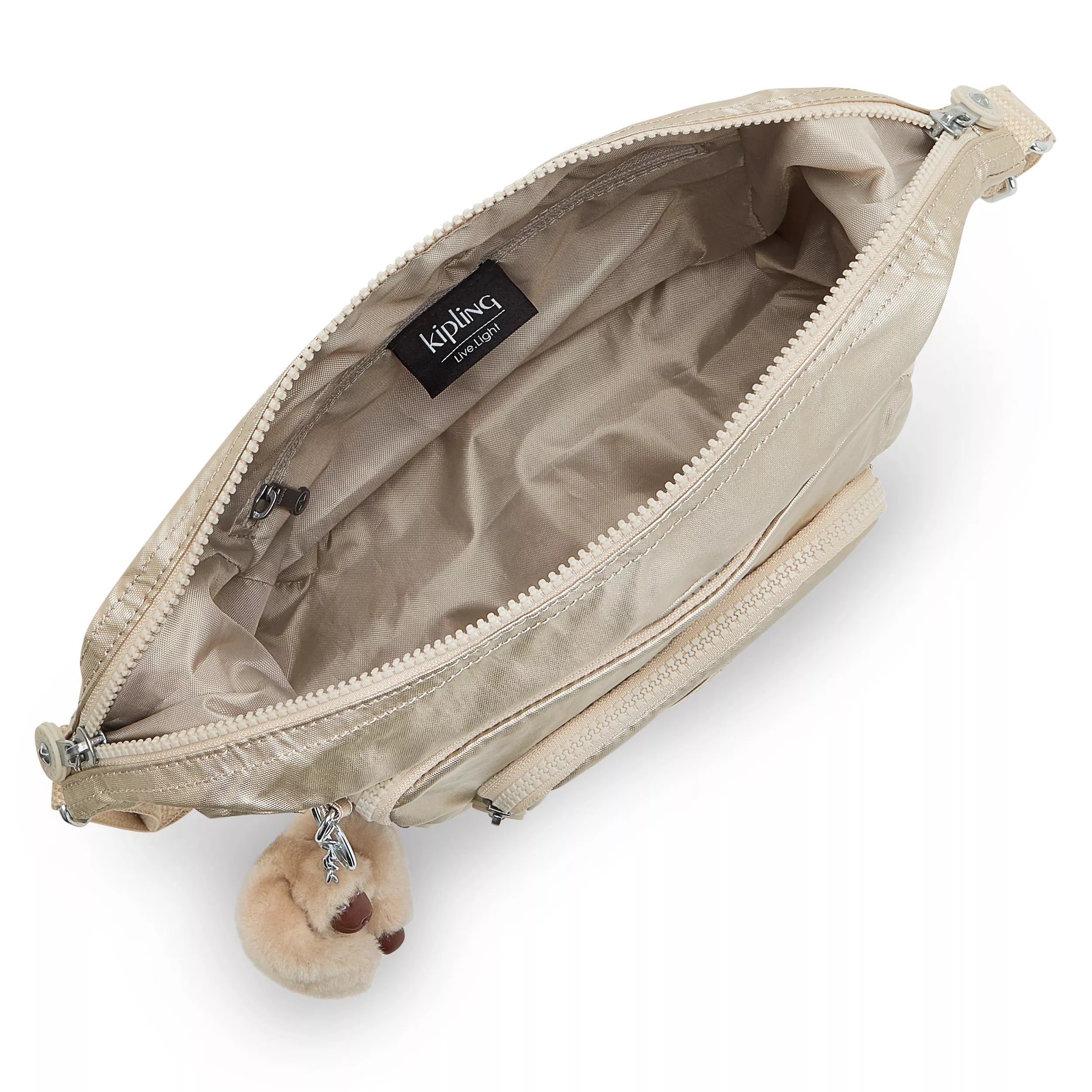 Erica Small Metallic Crossbody Bag - Image 3