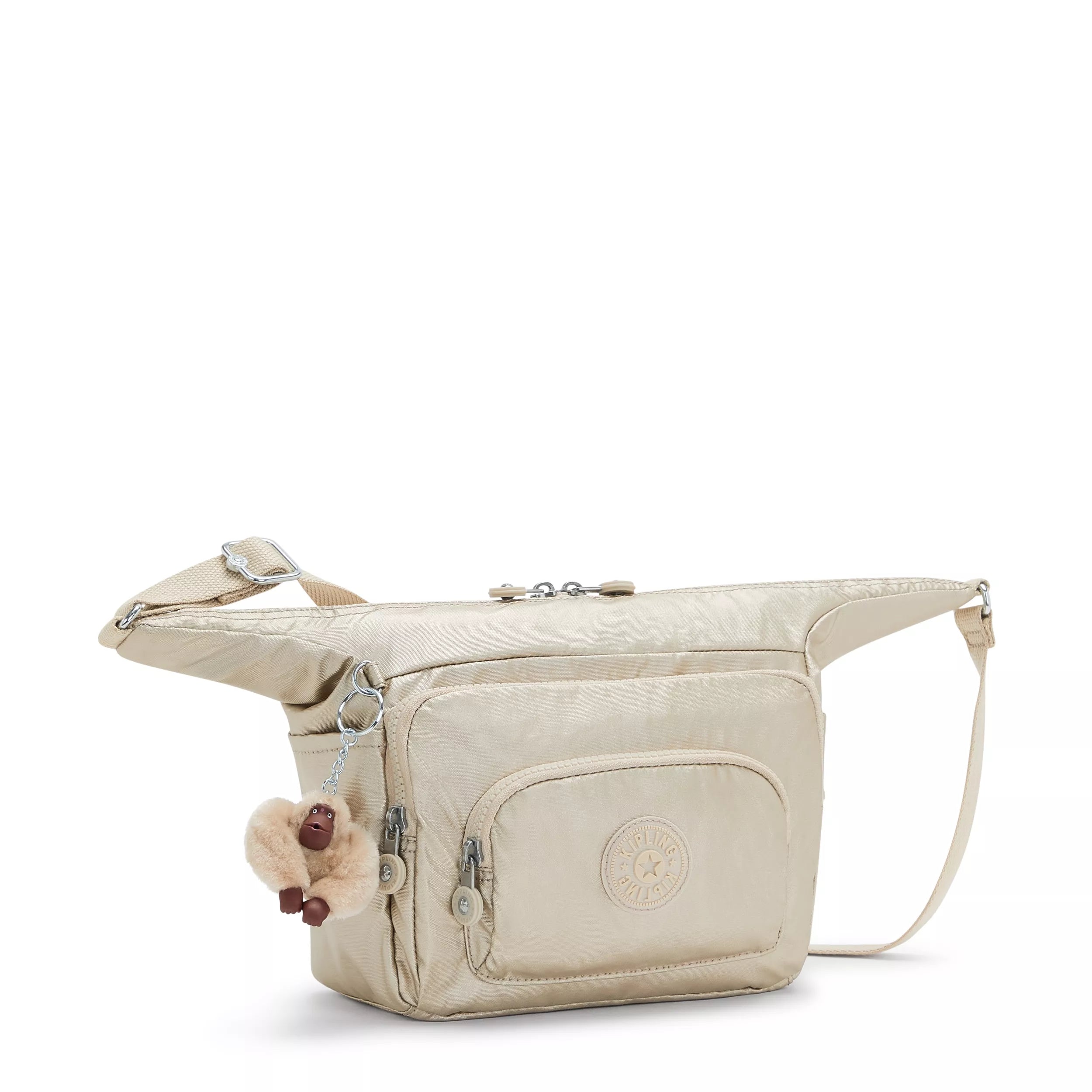 Erica Small Metallic Crossbody Bag - Image 4
