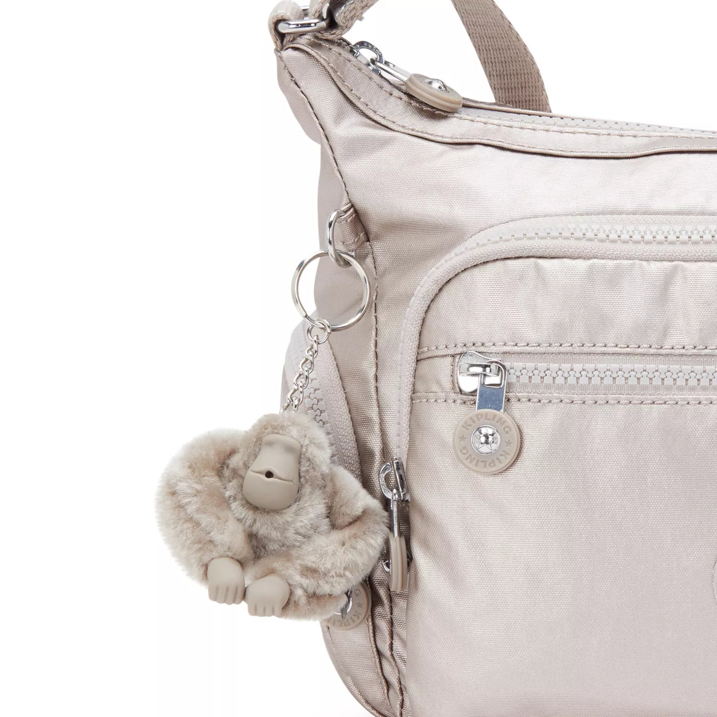Gabbie Small Metallic Crossbody Bag - Image 5