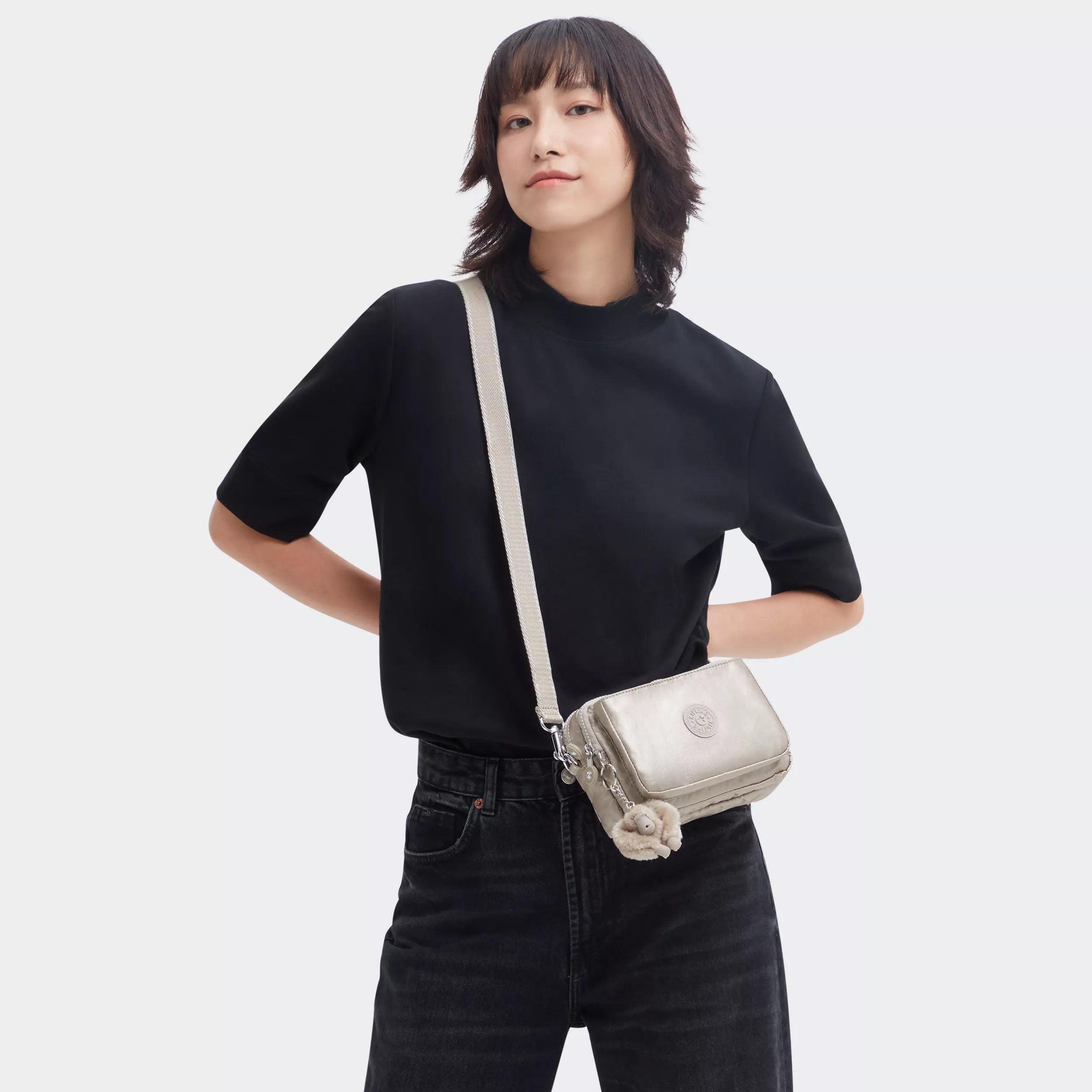 Abanu Multi Metallic Convertible Crossbody Bag - Image 9