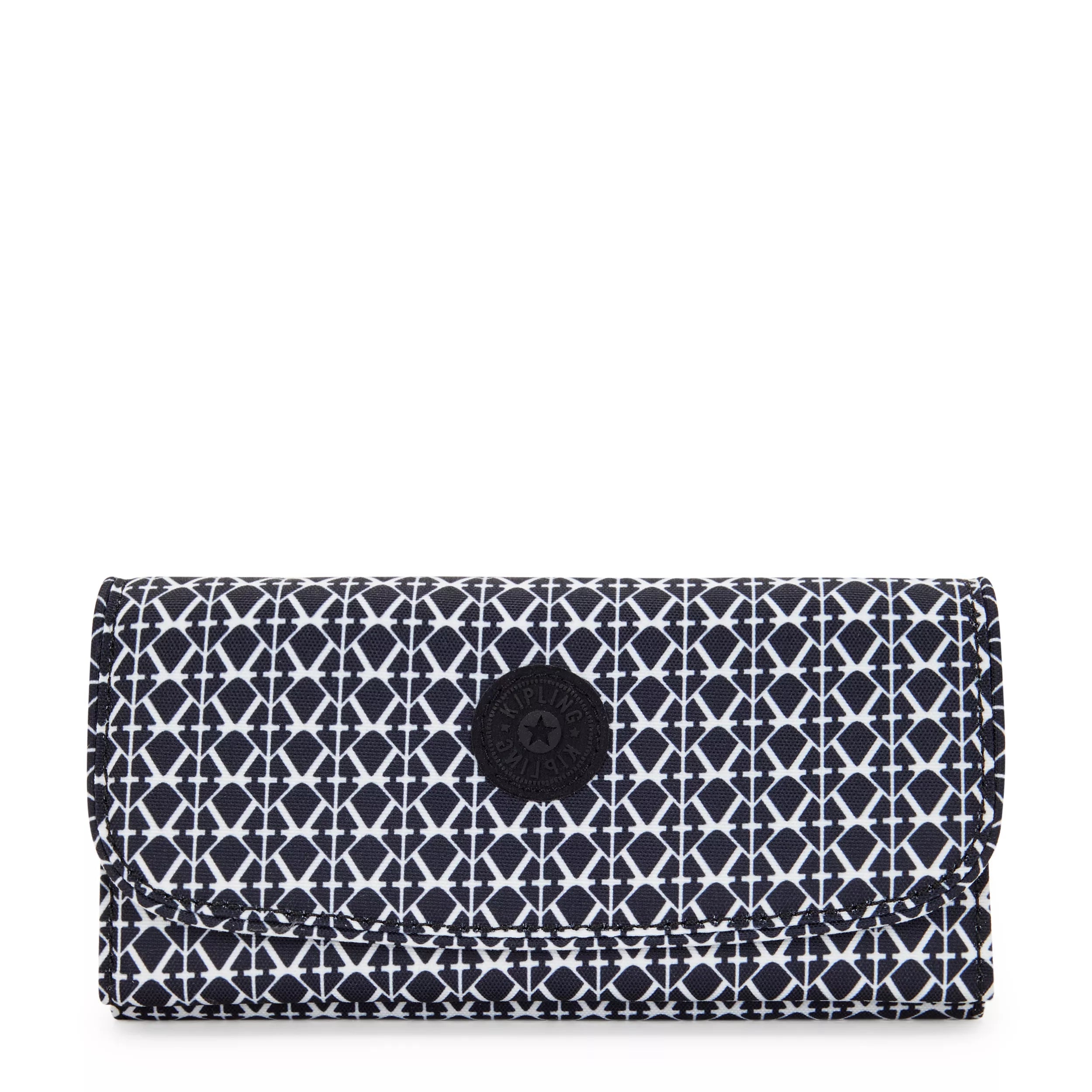 Money Land Printed Snap Wallet