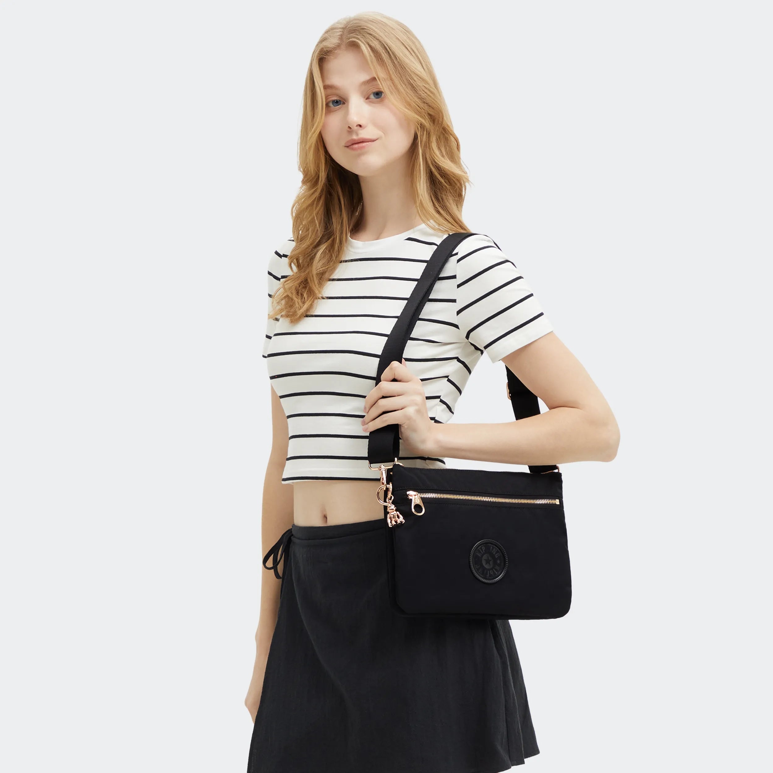 Riri Large Zip Crossbody Bag - Image 2