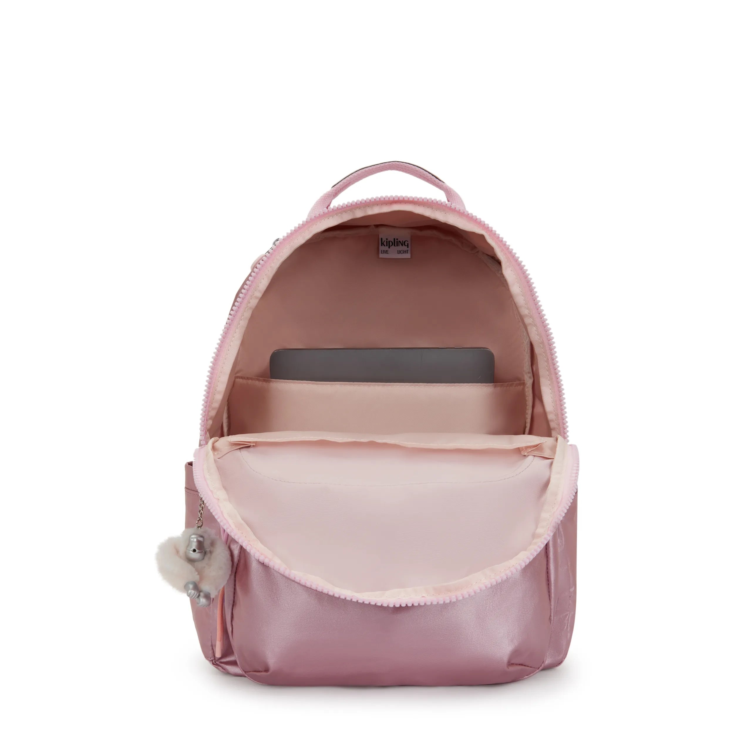Seoul Large Metallic 15 Laptop Backpack - Image 3
