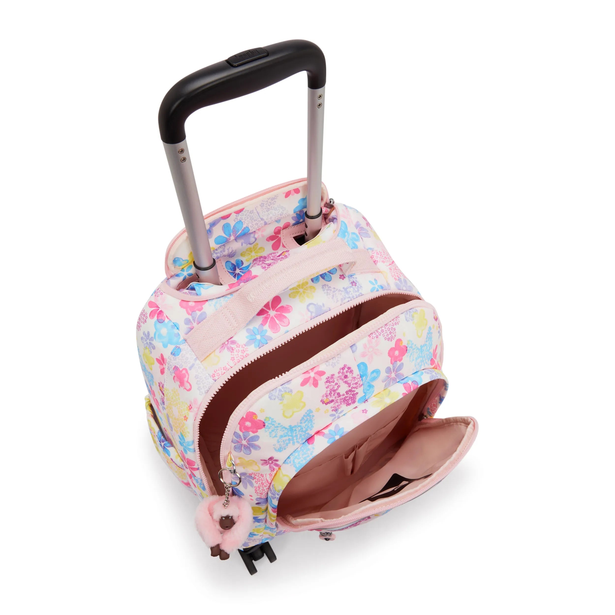 New Zea Printed 15 Laptop Rolling Backpack - Image 3