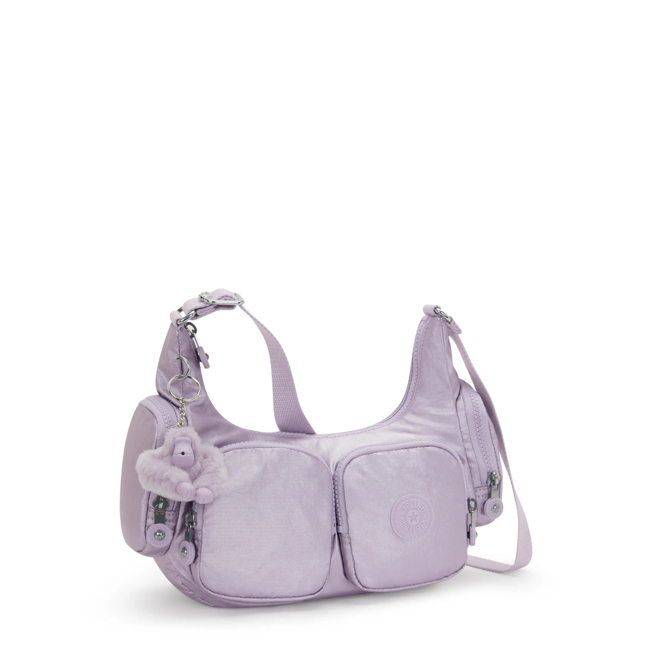 Rikka Small Metallic Crossbody Bag - Image 5