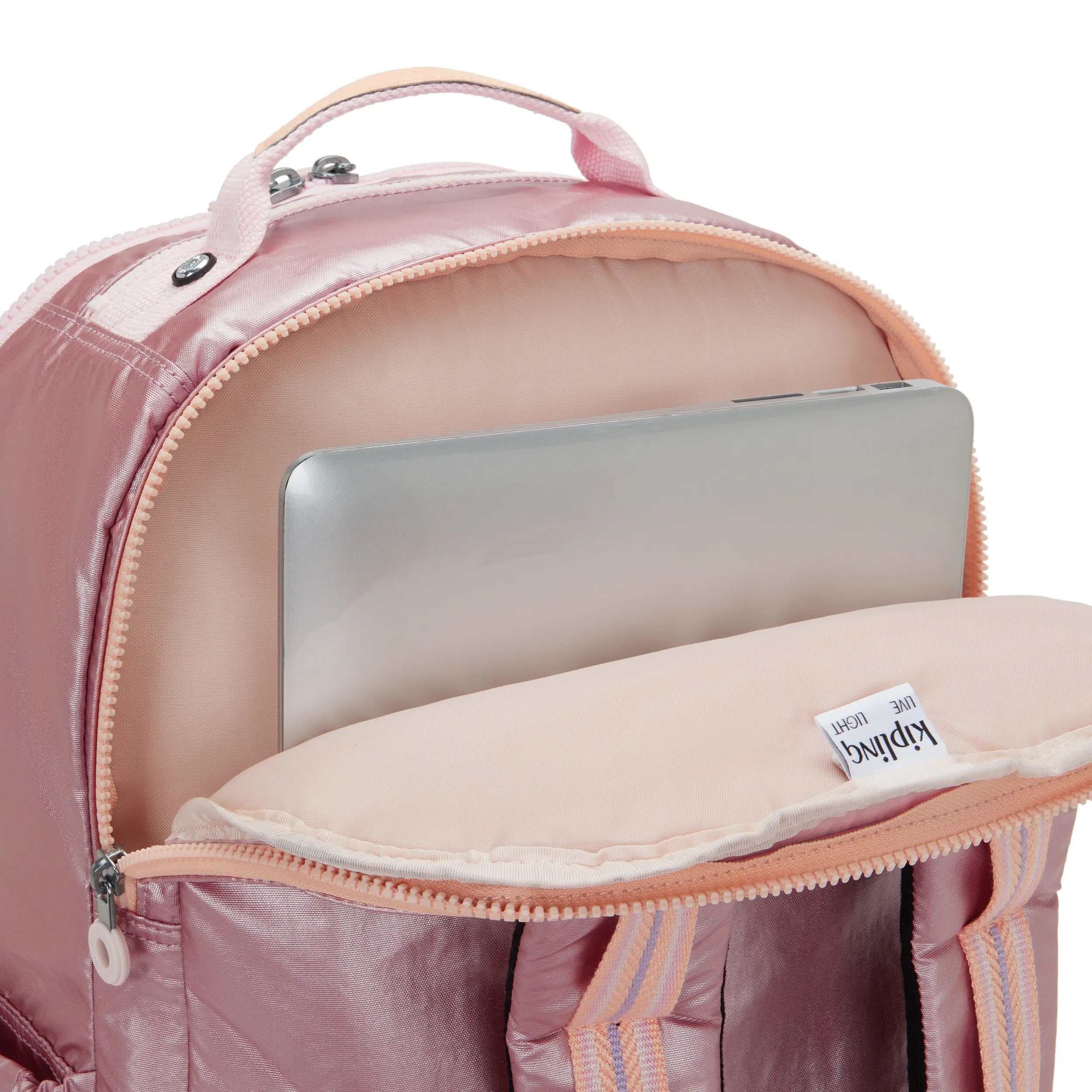 Seoul Extra Large Metallic 17 Laptop Backpack - Image 6