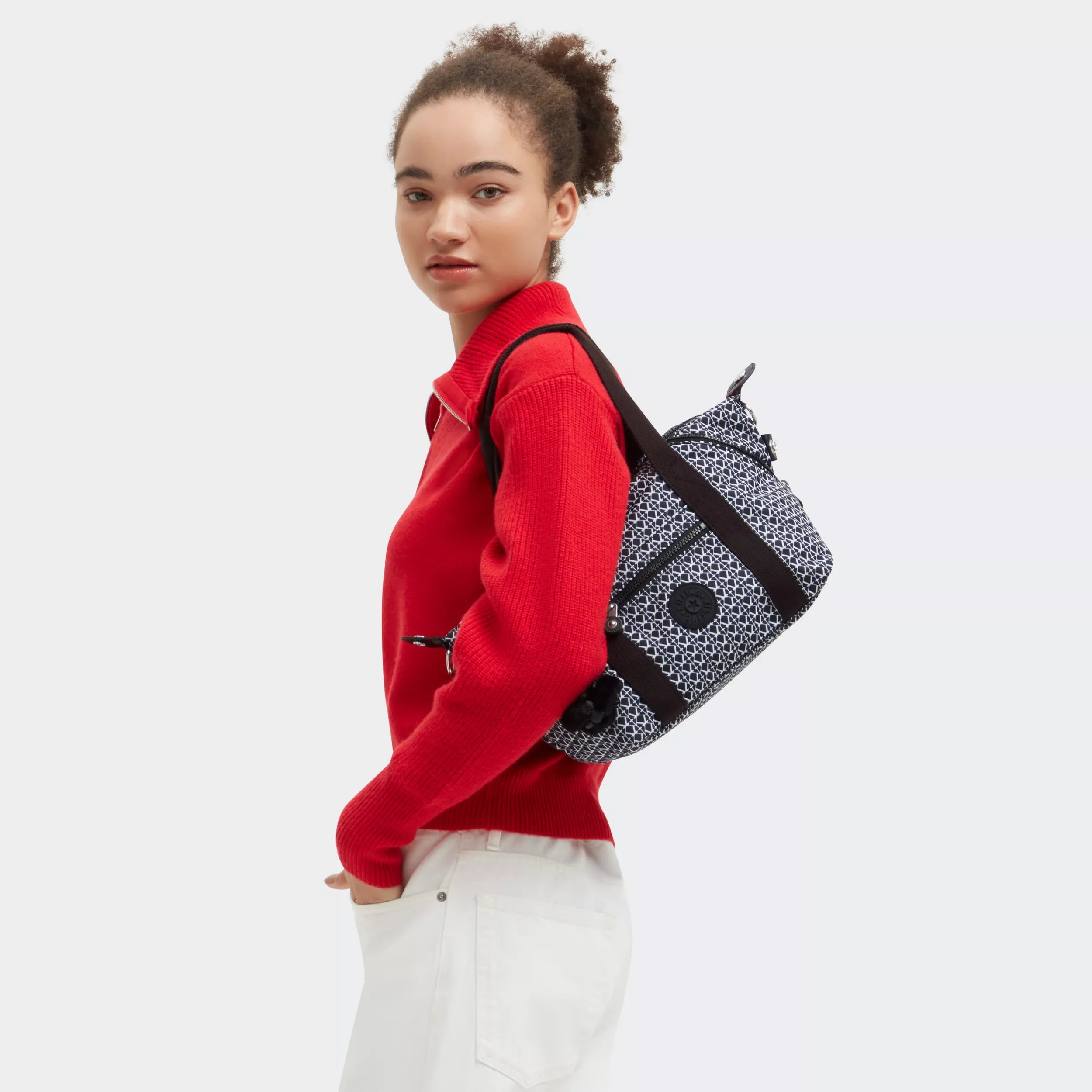 Art Mini Printed Shoulder Bag - Image 2