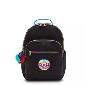 Seoul Large Printed 15 Laptop Backpack