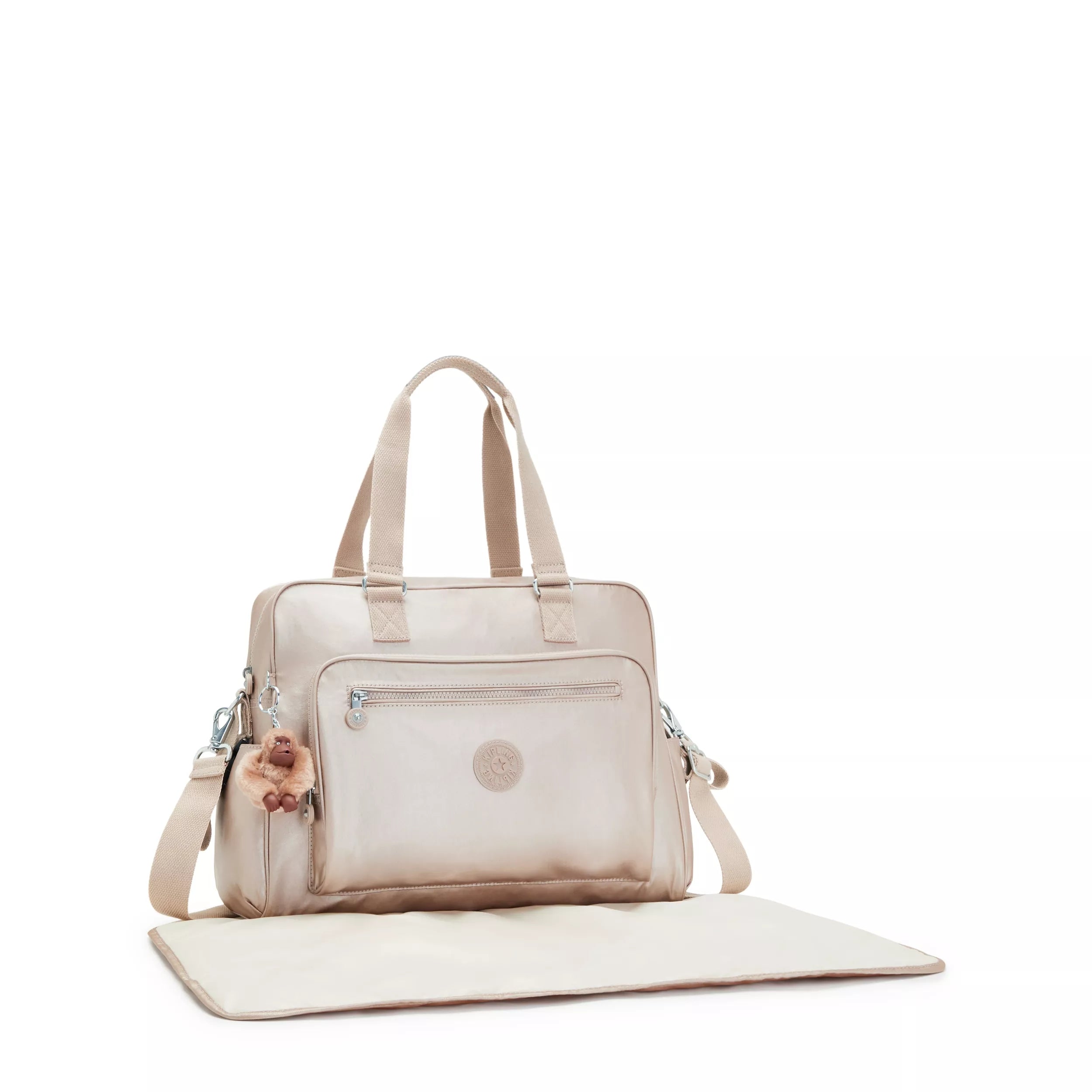 Alanna Metallic Diaper Bag - Image 5