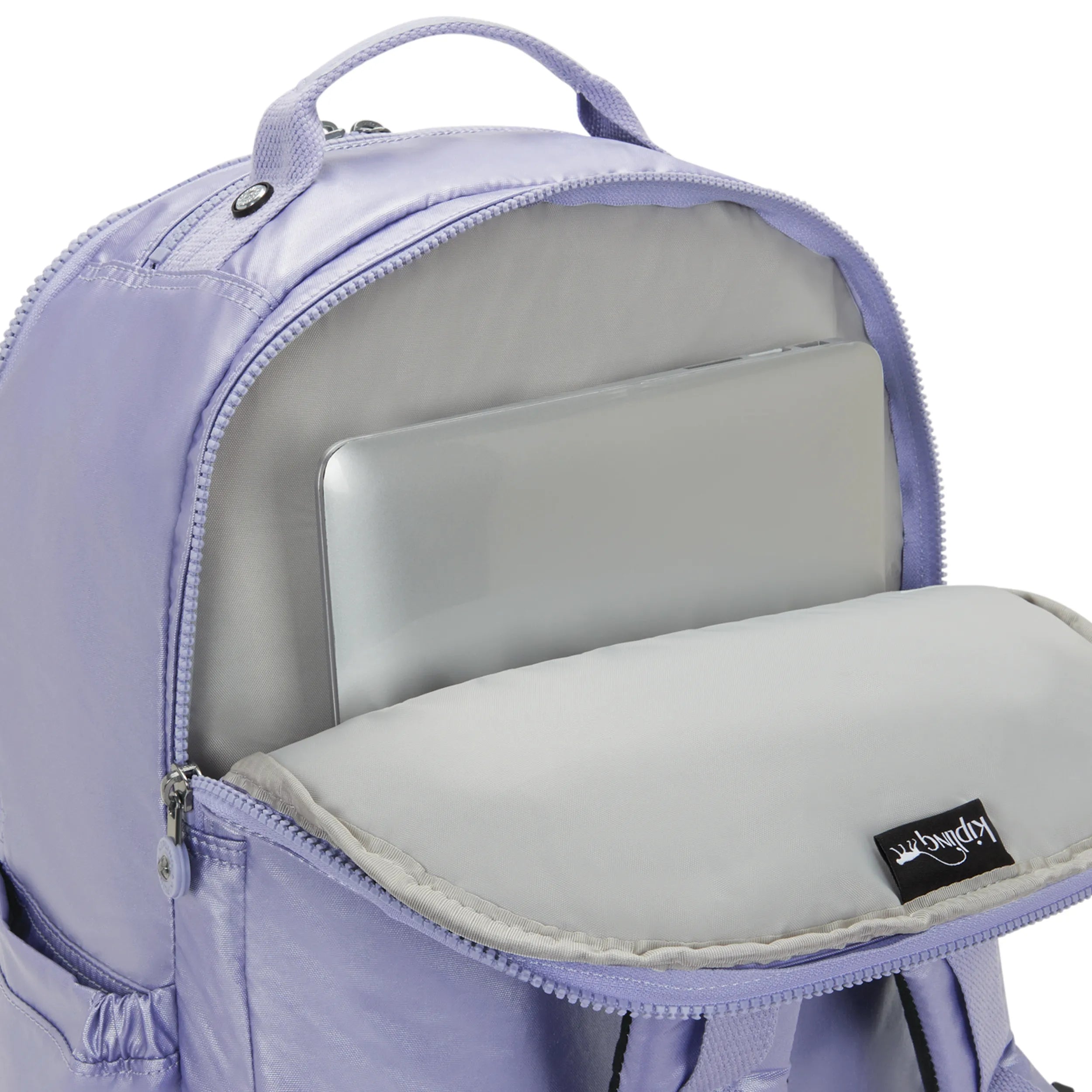 Seoul Extra Large Metallic 17 Laptop Backpack - Image 6