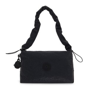 Eleni Medium Smooth Satin Shoulder Bag