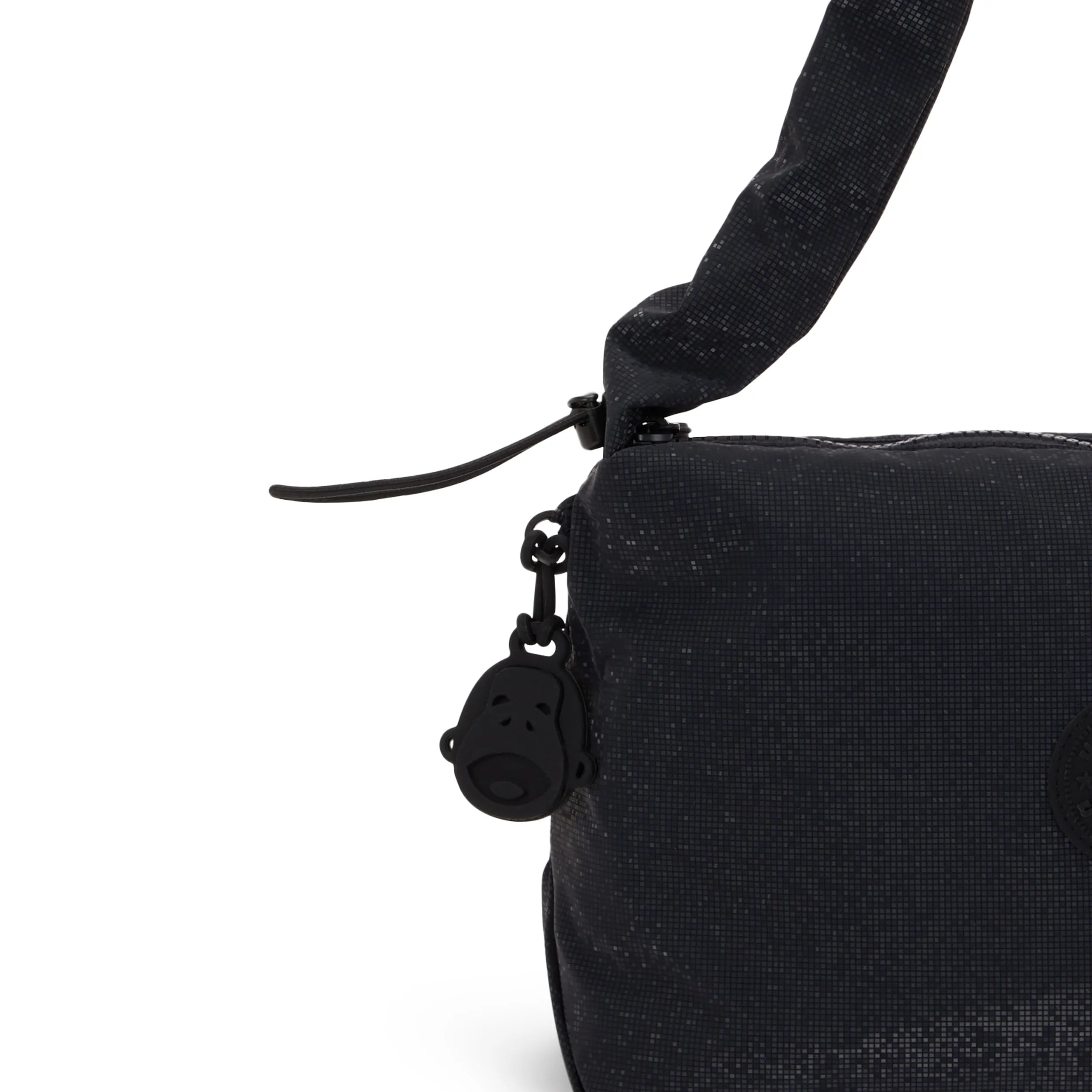 Eleni Medium Smooth Satin Shoulder Bag - Image 6