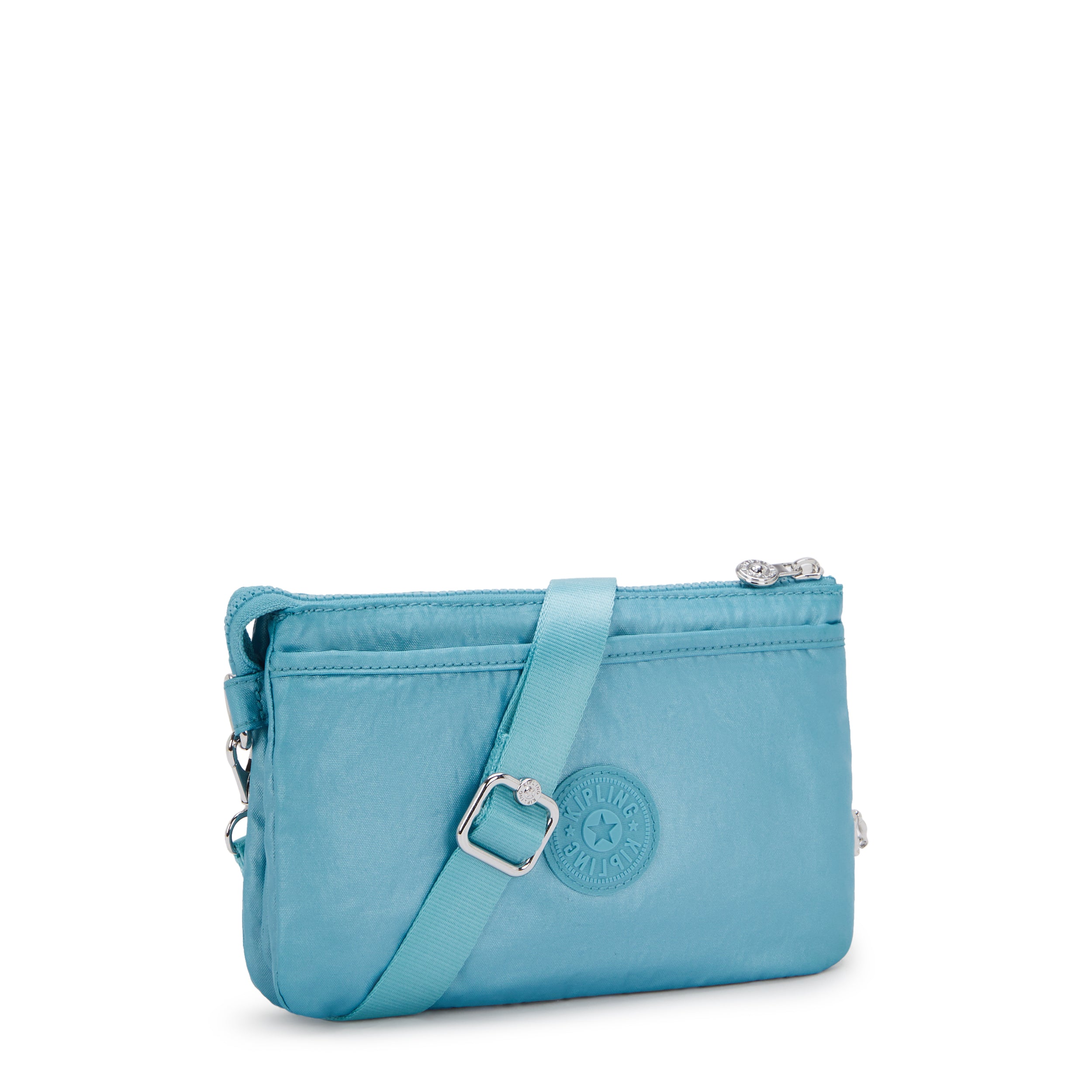 Riri Studded Metallic Crossbody Bag - Image 3