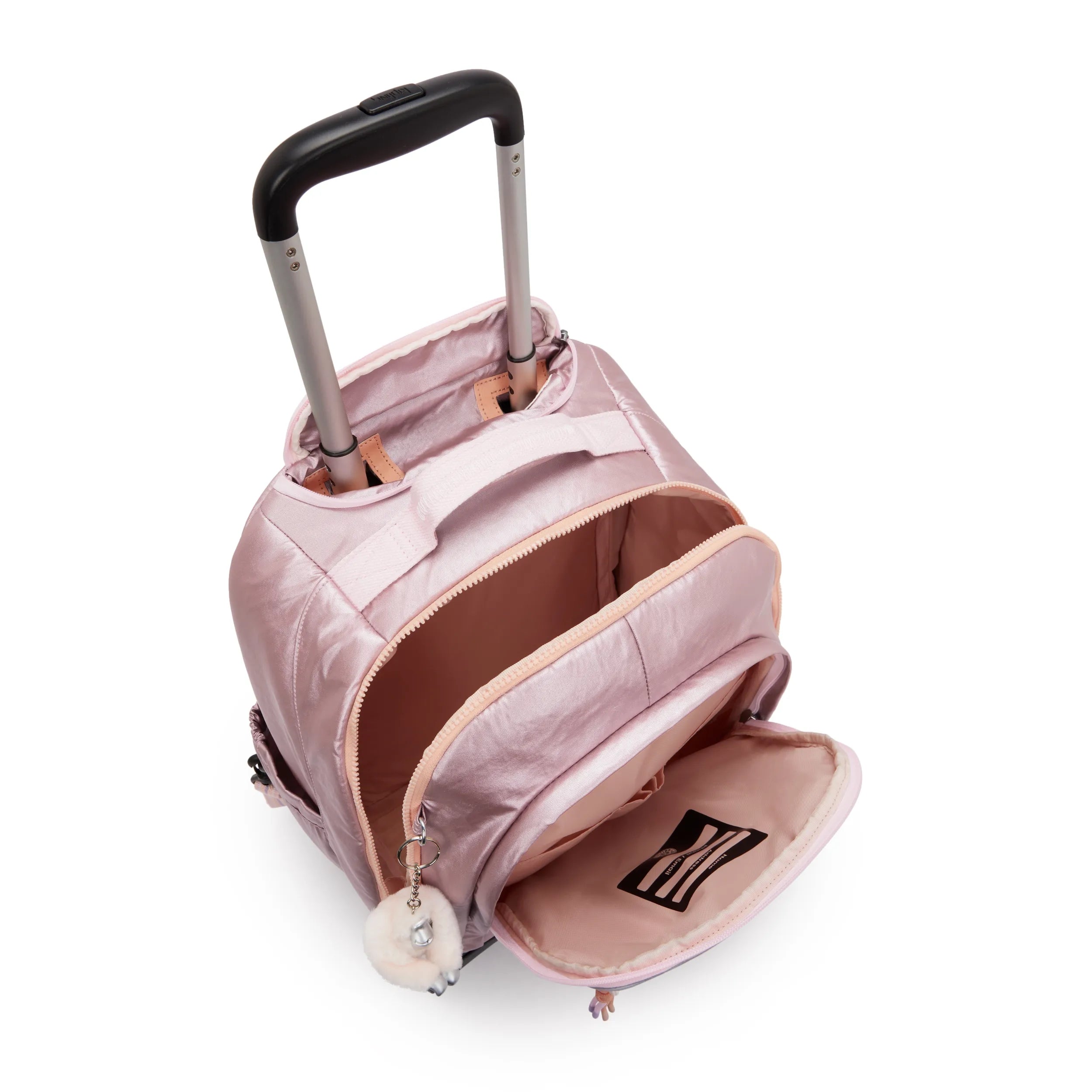 New Zea Metallic 15 Laptop Rolling Backpack - Image 3